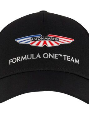 Aston Martin Formula One Team Black Cap, One Size
